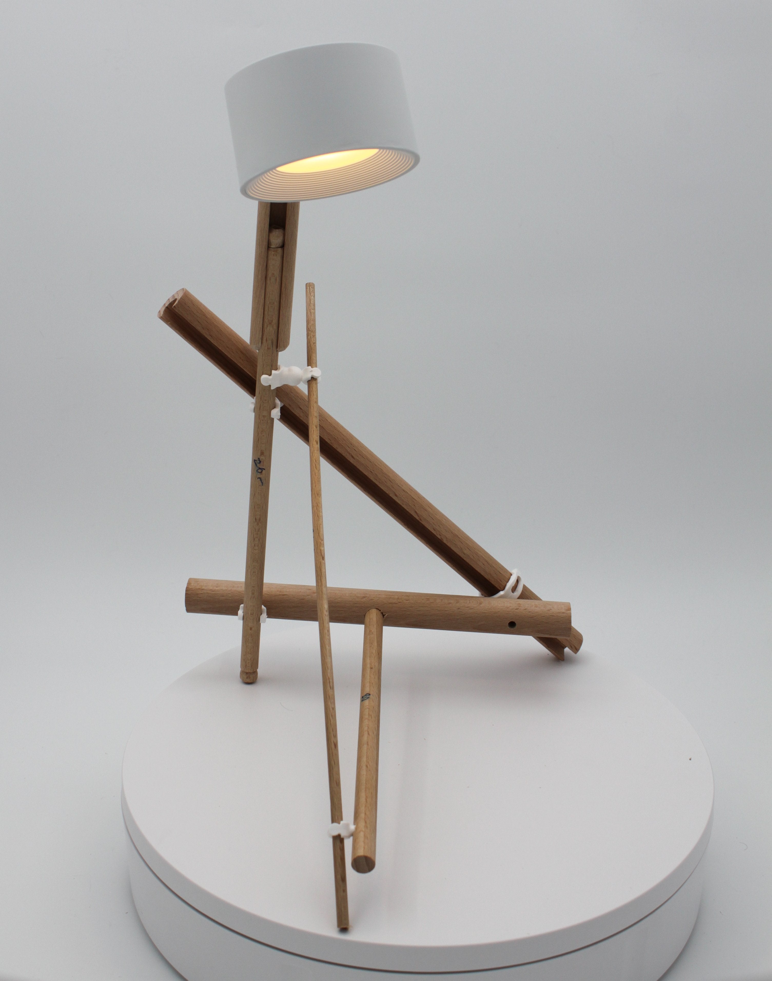 Lampe by Fabric & Clips