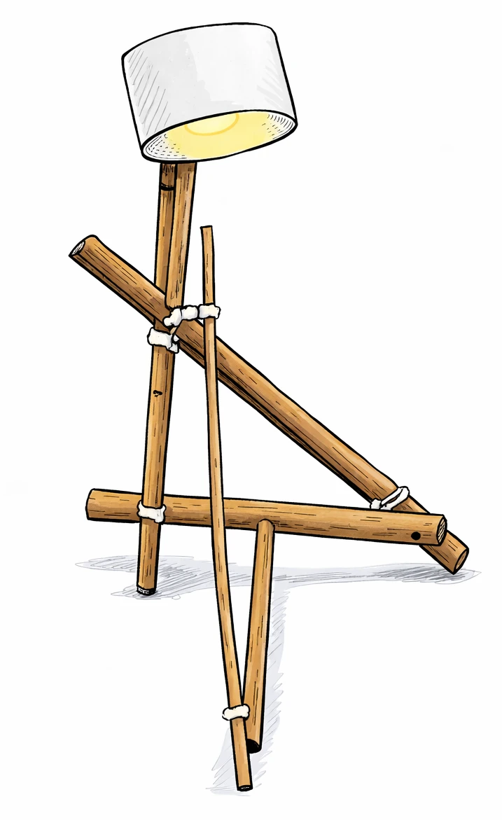 Silva lampe à construire