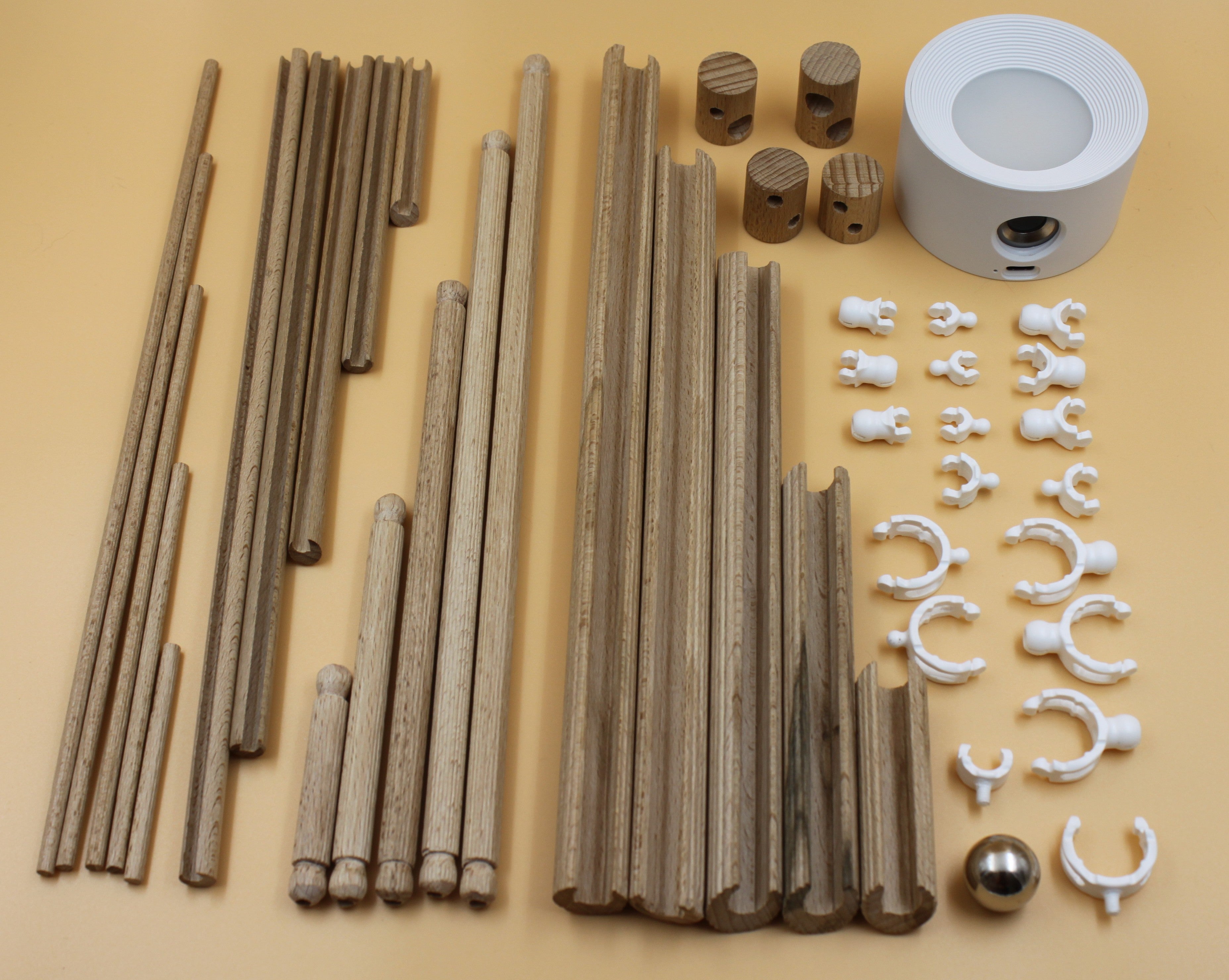 Fabric & Clips – Le Jeu🧩 coffret cadeau en bois