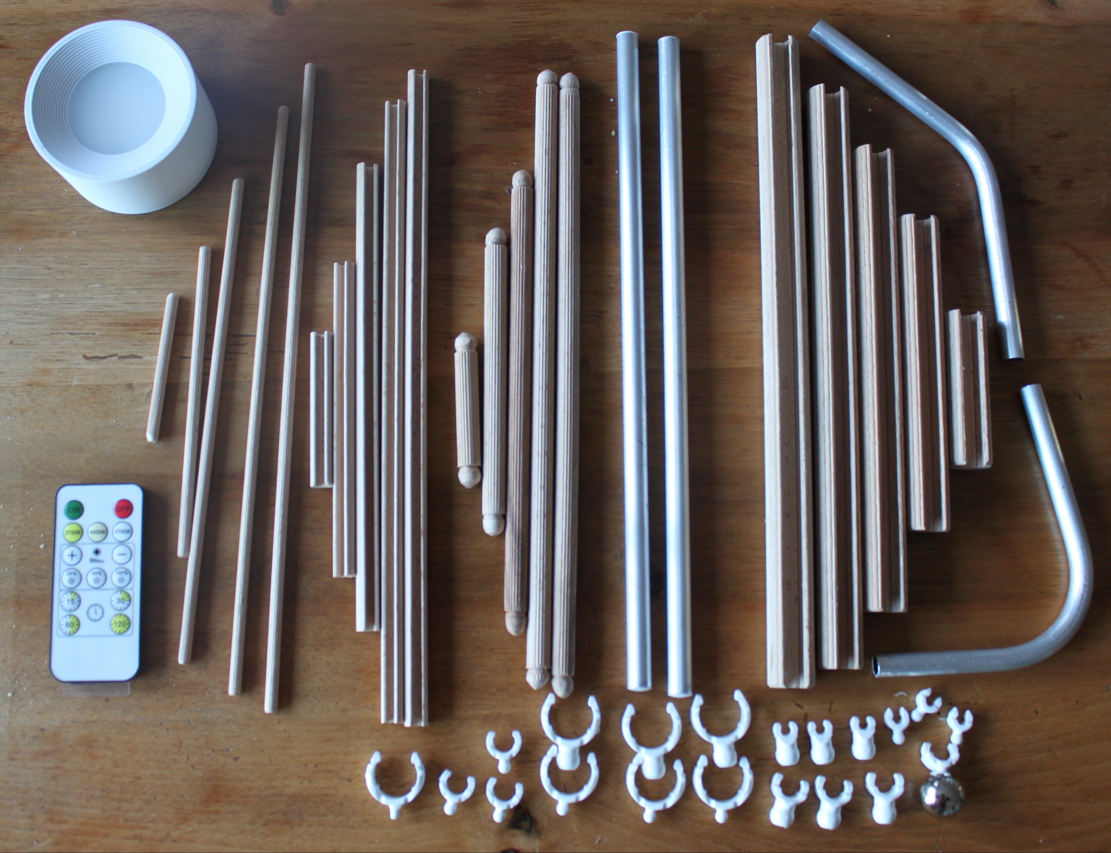 La Lampe Moodu🧩 Silver Coffret bois