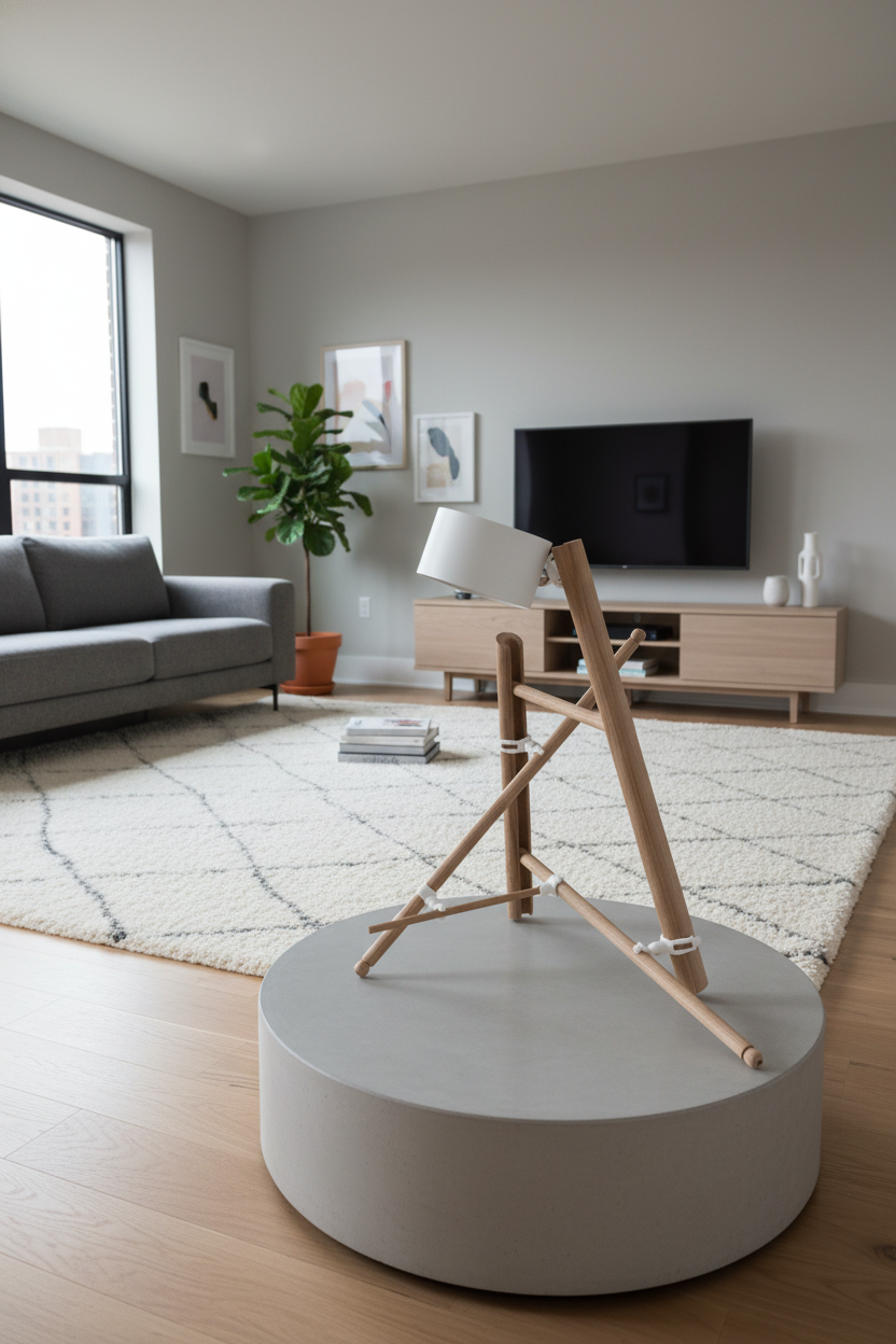 La Lampe Moodu🧩 coffret en bois